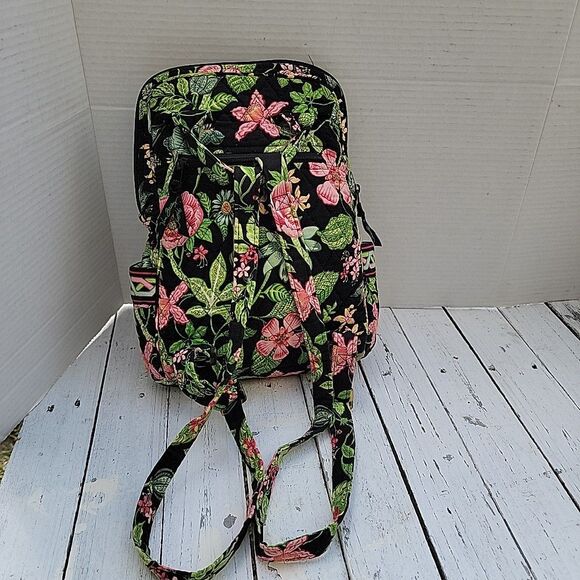 Vera Bradley backpack retired Botanica pattern main image 4